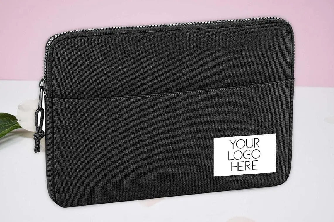 Your Logo Here Laptop Bag 13" or 15", Company Laptop Bag, Custom Laptop Case, Logo Laptop Case, Personalised Name Computer Case, Your Logo - Amy Lucy