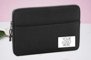 Your Logo Here Laptop Bag 13" or 15", Company Laptop Bag, Custom Laptop Case, Logo Laptop Case, Personalised Name Computer Case, Your Logo - Amy Lucy