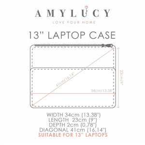Your Logo Here Laptop Bag 13" or 15", Company Laptop Bag, Custom Laptop Case, Logo Laptop Case, Personalised Name Computer Case, Your Logo - Amy Lucy