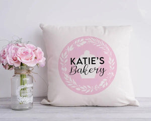 Your Text Cushion, Your Logo Cushion, Photo Cushion, Your Design Cushion, Small Business Cushion, Custom Cushion, Small Business Cushion, - Amy Lucy
