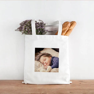 Your Text Tote Bag, Photo Bag, Custom Tote Bag, Small Business Bag, Your Logo Tote Bag, Your Text Tote Bags, Small Run Bags, My Design Bag - Amy Lucy