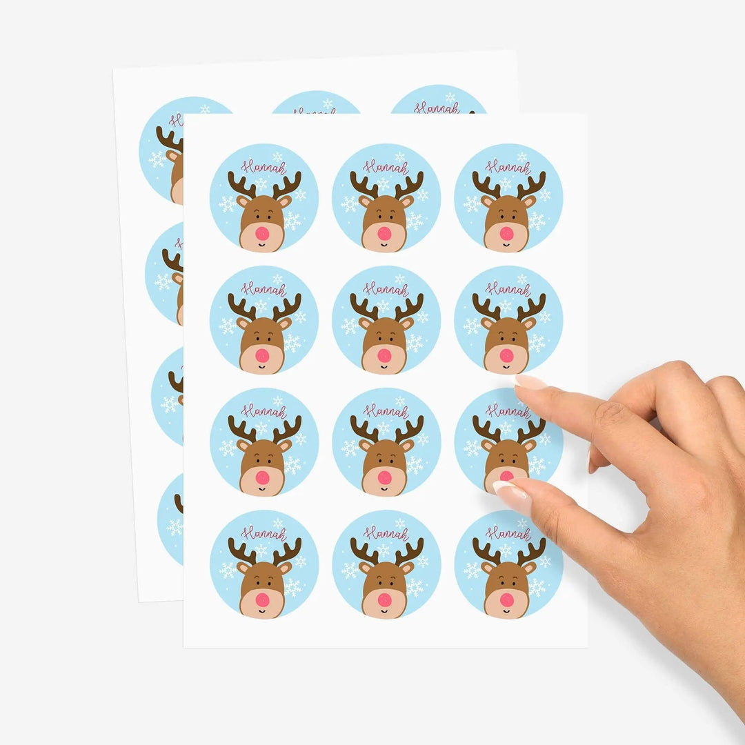 Personalised Christmas Stickers