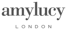 Logo of amylucy London on a white background