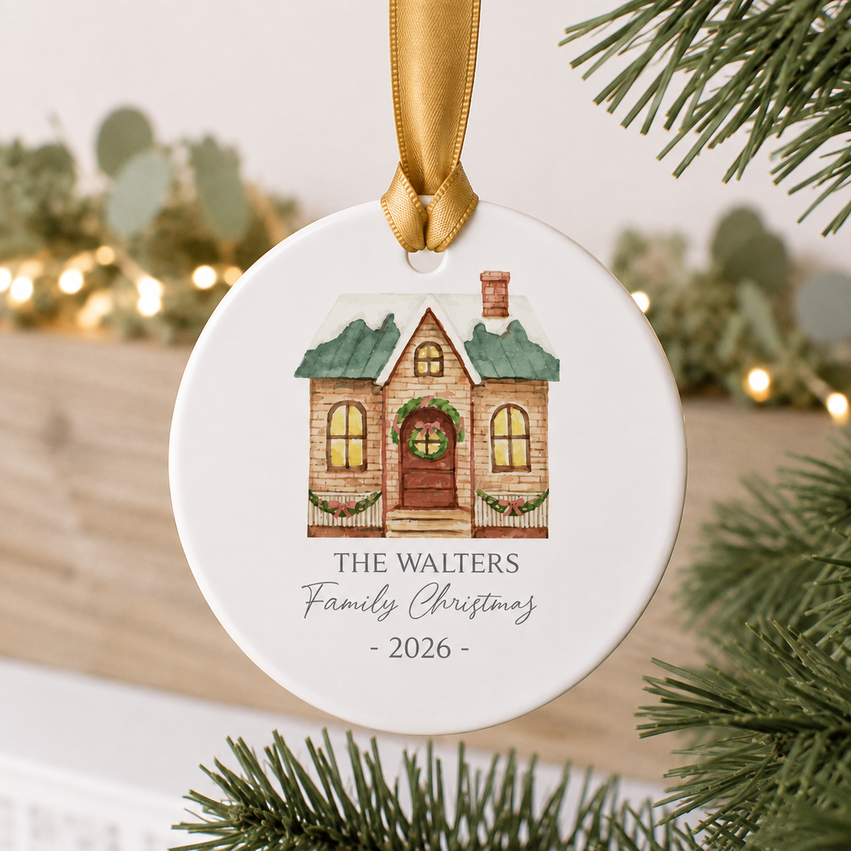 Personalised 2022 Christmas Bauble