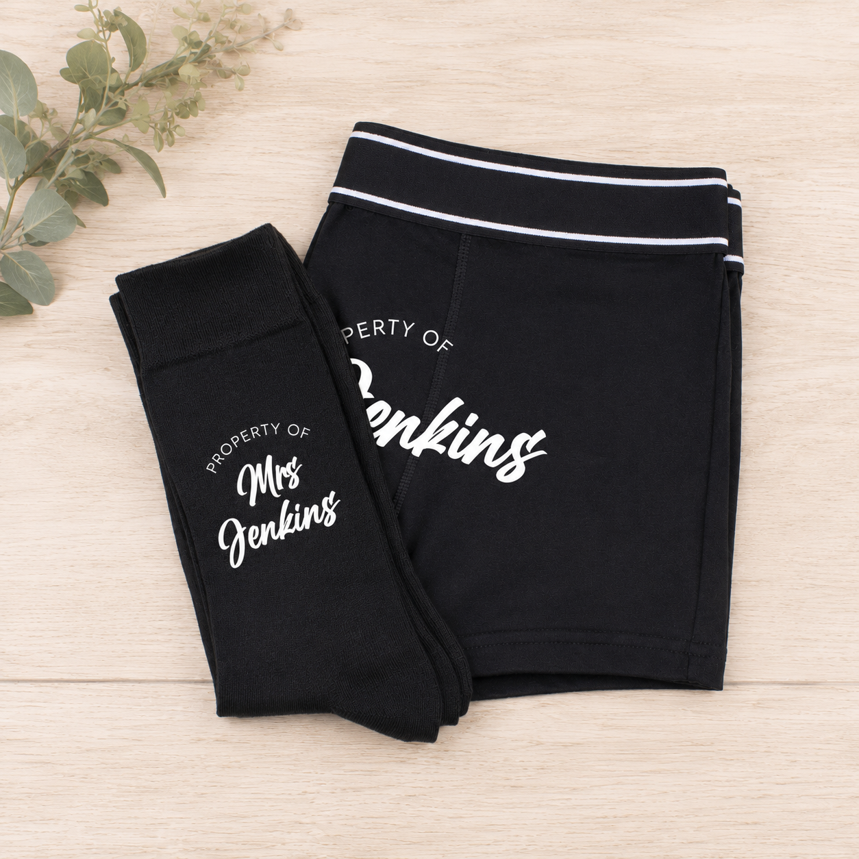 Personalised Groom Belong To Boxers, Groom Boxer and Socks Set, Groom Gift Set, Groom Boxers, Groom Attire, Groom Underwear, Groom Socks