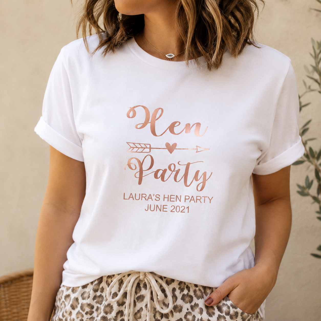 Personalised Bride Tribe Hen Party T-shirt, Rose Gold Hen Night T-shirts, Rose Gold Hen Party Tops, Bride To Be Tops, Bride Tribe Party Tops