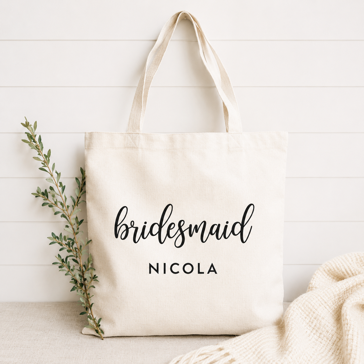 Personalised Bridal Party Tote Bags, Personalised Bridal Bag, Hen Party Bags, Thank You Bridesmaid Gift, Bridal Party Accessories, Hen Party
