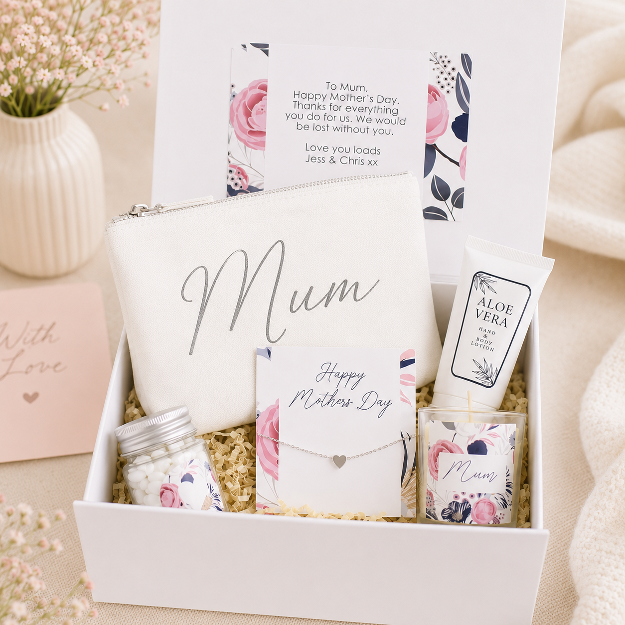 Personalised Mothers Day Gift Box, Mothers Day Gift Set, Gift for Mum, Nan Gift, Mothers Day Hamper, Mum Gift Box, Nana Mothers Day Gift