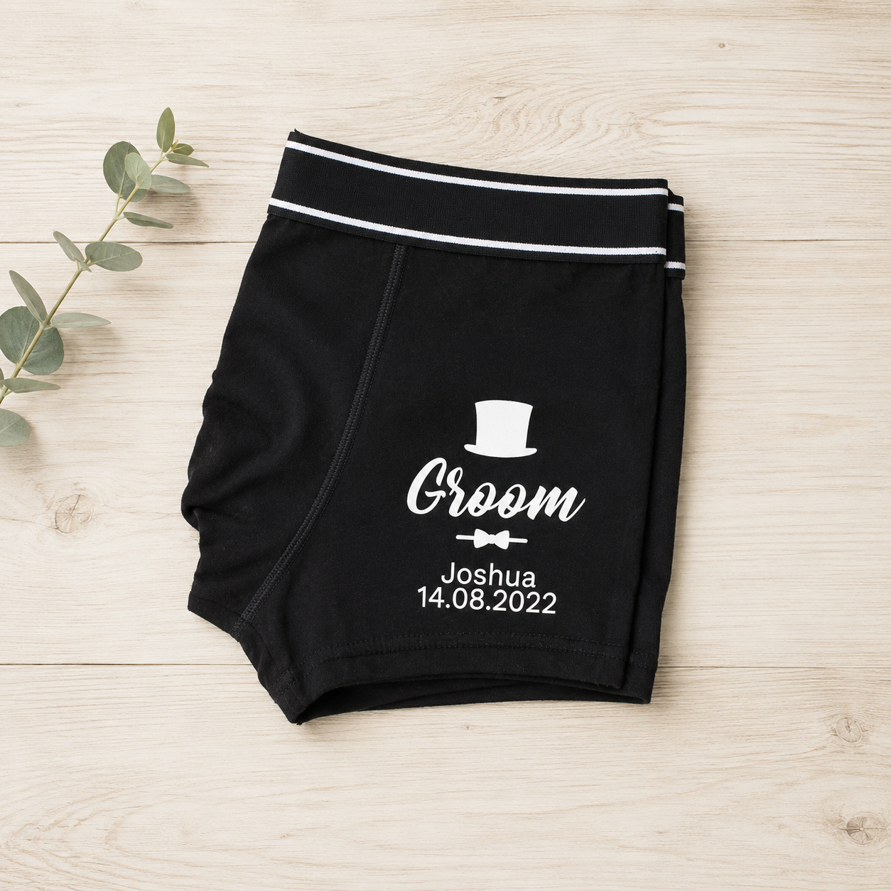 Personalised Groomsman Boxer Shorts, Groom Boxer Shorts, Groom Pants, Groom Boxers, Groom Attire, Groom Underwear, Groomsman Gift, Briefs