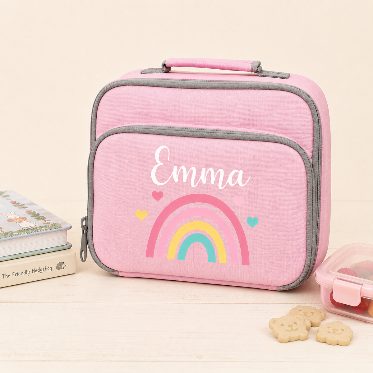Personalised Rainbow Lunch Bag