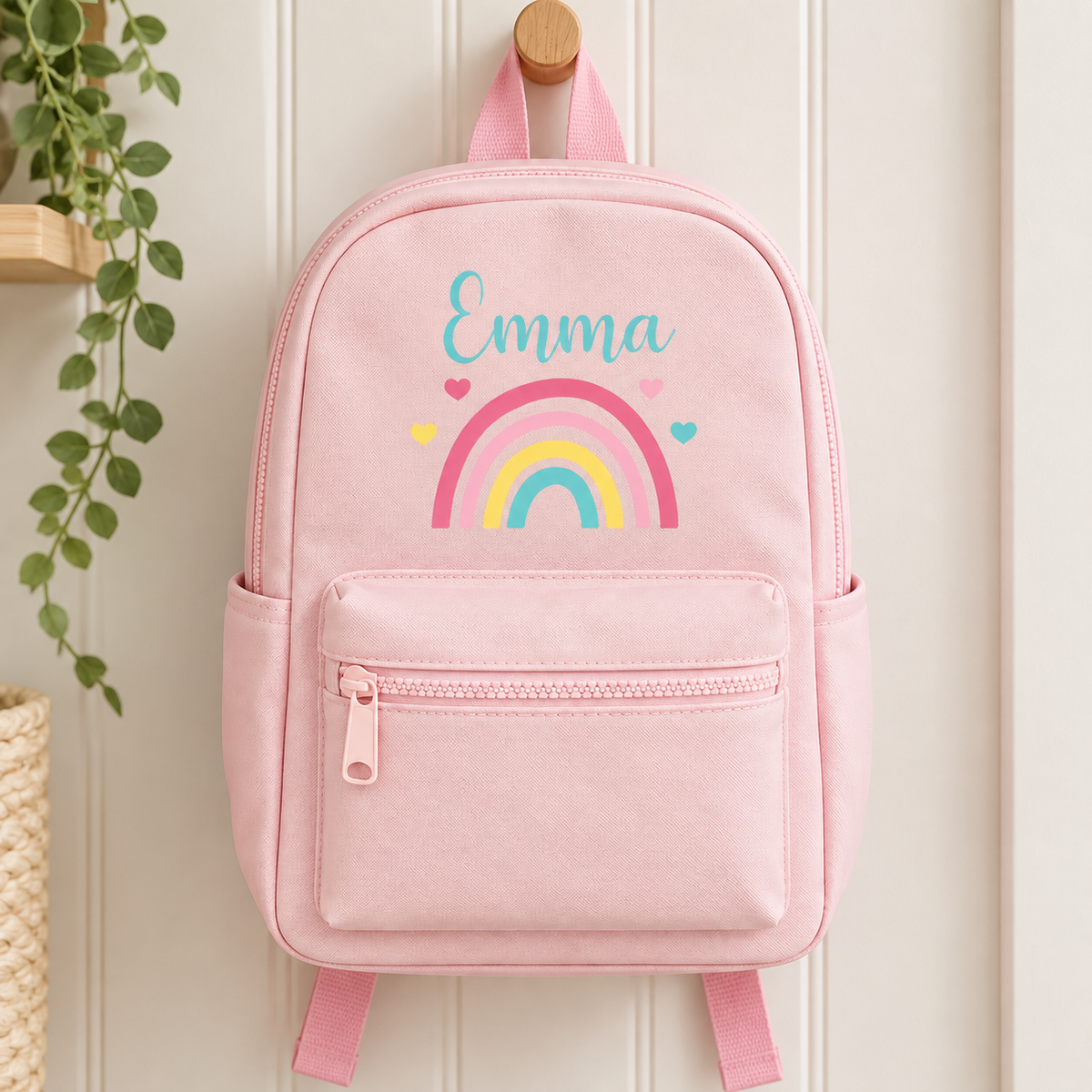 Personalised Rainbow Backpack
