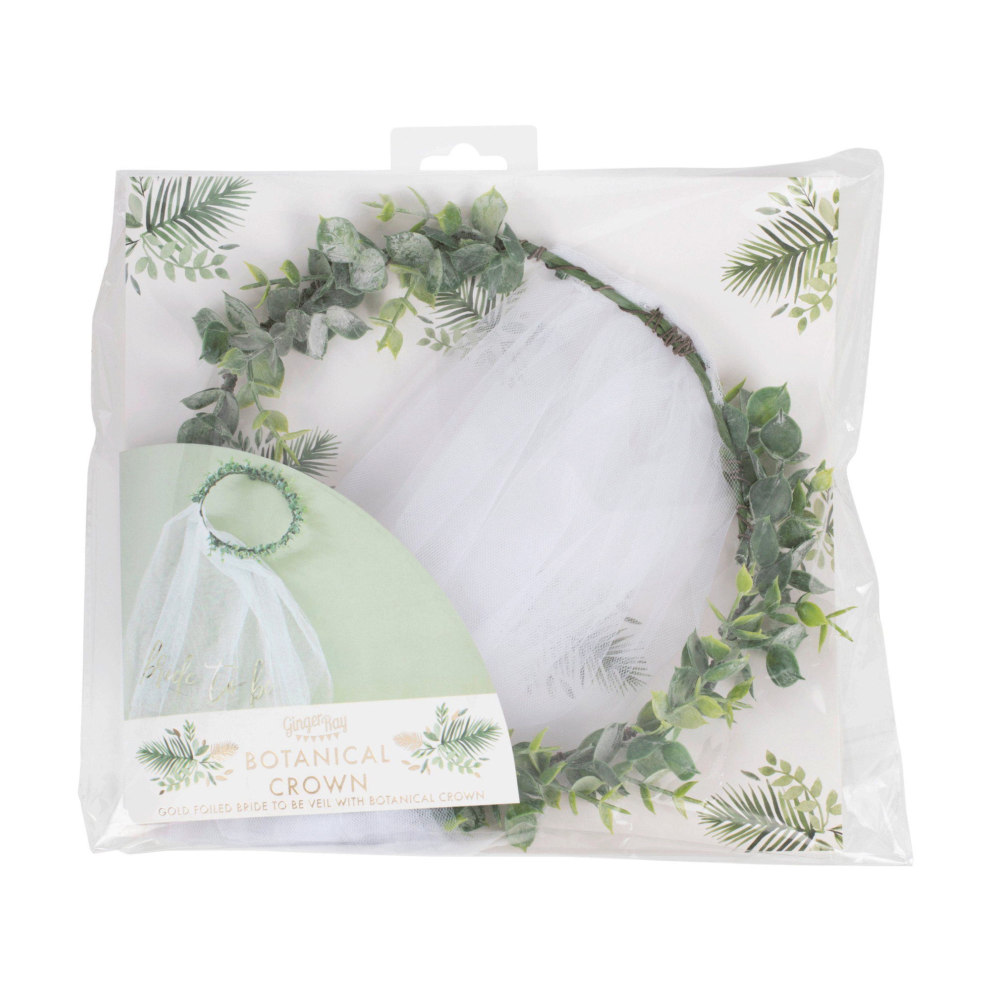 Eucalyptus Bride To Be Hen Party Veil