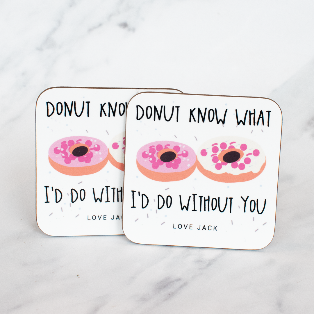 Personalised Donut Gift, Positivity Gift, Valentines Gift, Couple Gift, Friendship Gift, Best Friend Gift, Thank You Gift, Appreciation