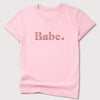 Bride and Babe Hen Party Tops, Bridesmaid T-Shirts, Hen Night Tops, Hen Party Tops, Personalised Wedding Gifts, - Amy Lucy