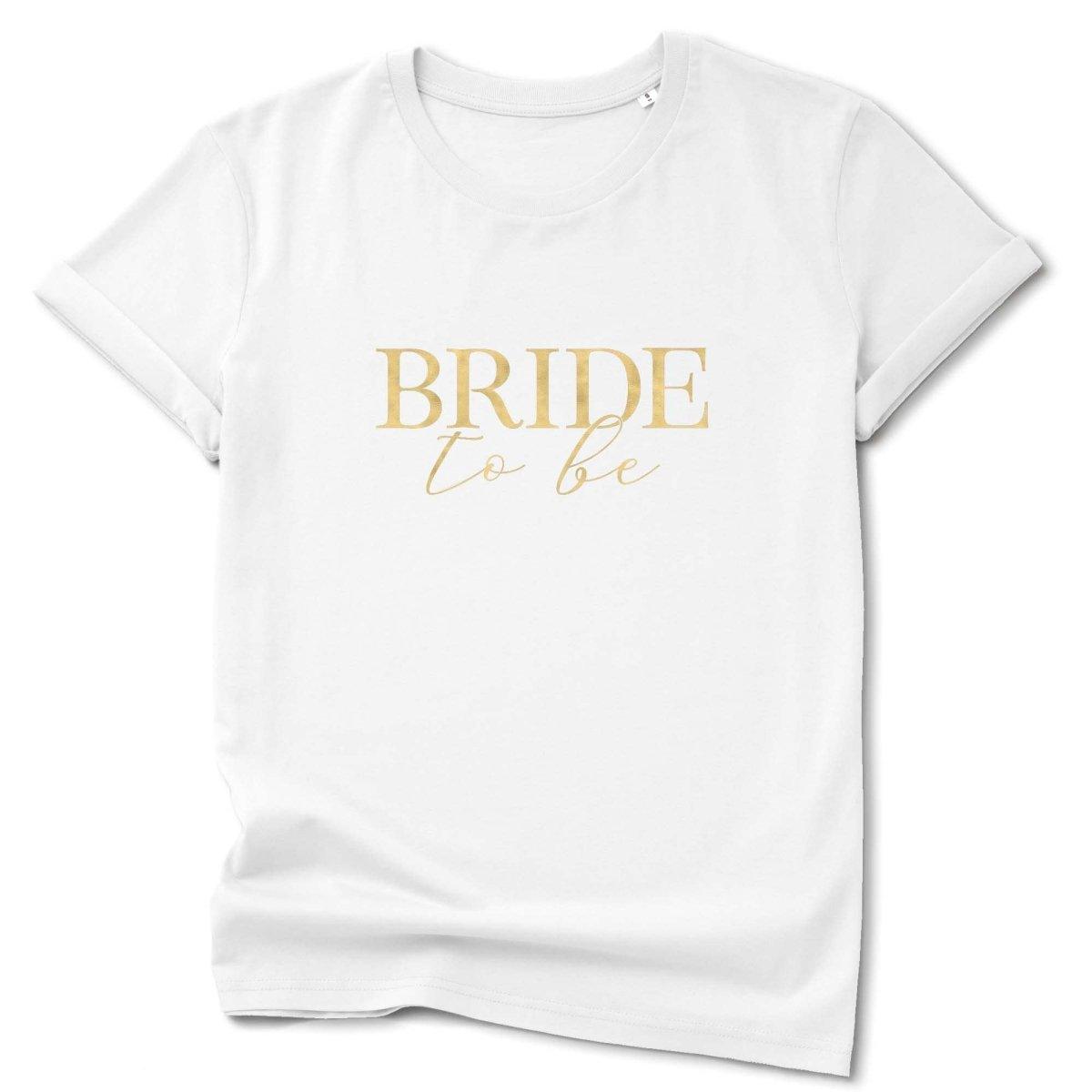 Bride T-Shirt, Wife To Be T-Shirt, Engagement T-Shirts, Personalised Wedding Gifts, Hen Party Top, Bride To Be T-shirts, Bride Tops, Bridal - Amy Lucy