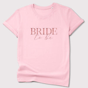 Bride T-Shirt, Wife To Be T-Shirt, Engagement T-Shirts, Personalised Wedding Gifts, Hen Party Top, Bride To Be T-shirts, Bride Tops, Bridal - Amy Lucy