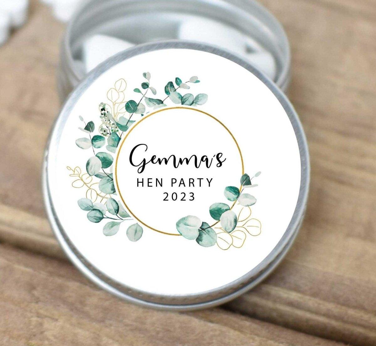Bridesmaid Favour Mint Tin Personalised, Bridesmaid Proposal Gift, Bridesmaid Proposal, Bridesmaid Mint Tin, Small Bridal Party Gift, Party - Amy Lucy