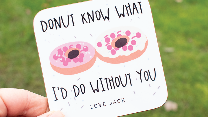 Personalised Donut Gift, Positivity Gift, Valentines Gift, Couple Gift, Friendship Gift, Best Friend Gift, Thank You Gift, Appreciation