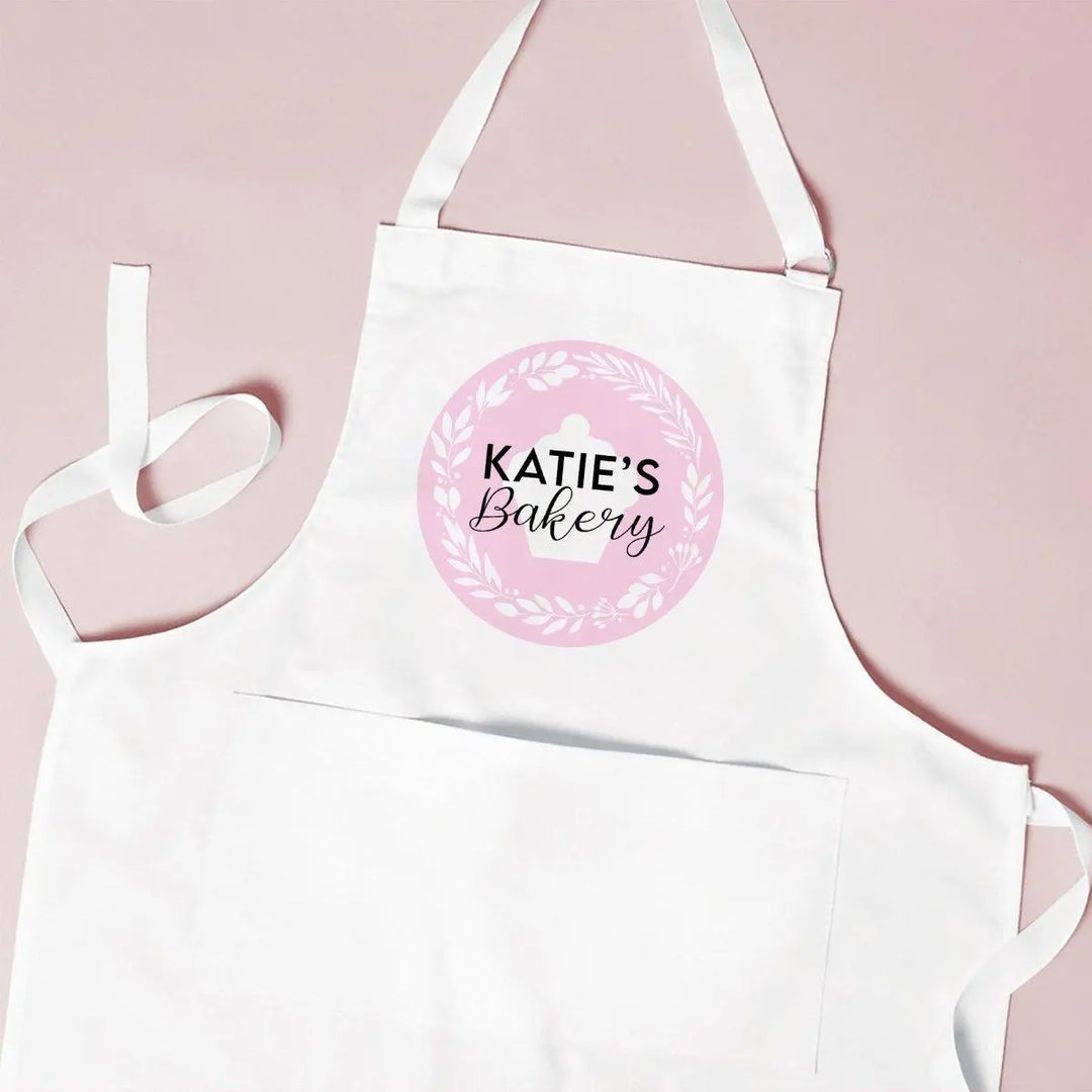 Custom Apron, Your words Apron, Company Apron, Custom Apron, Any Text Apron, Personalised Your Name Apron, Your Logo, Your Chosen Text Apron - Amy Lucy