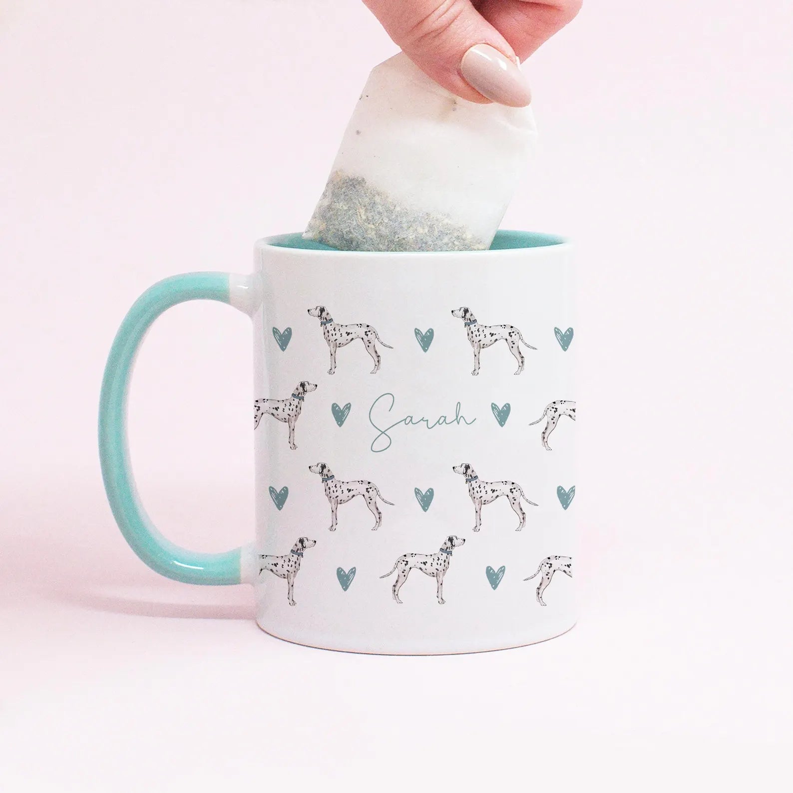 Personalised Dalmatian Mug, Dalmatian Gift For Her, Dog Lover Gift, Dalmatian Gifts, Dog Custom Gifts, Personalised Dog Mug, Dog Mum Gift