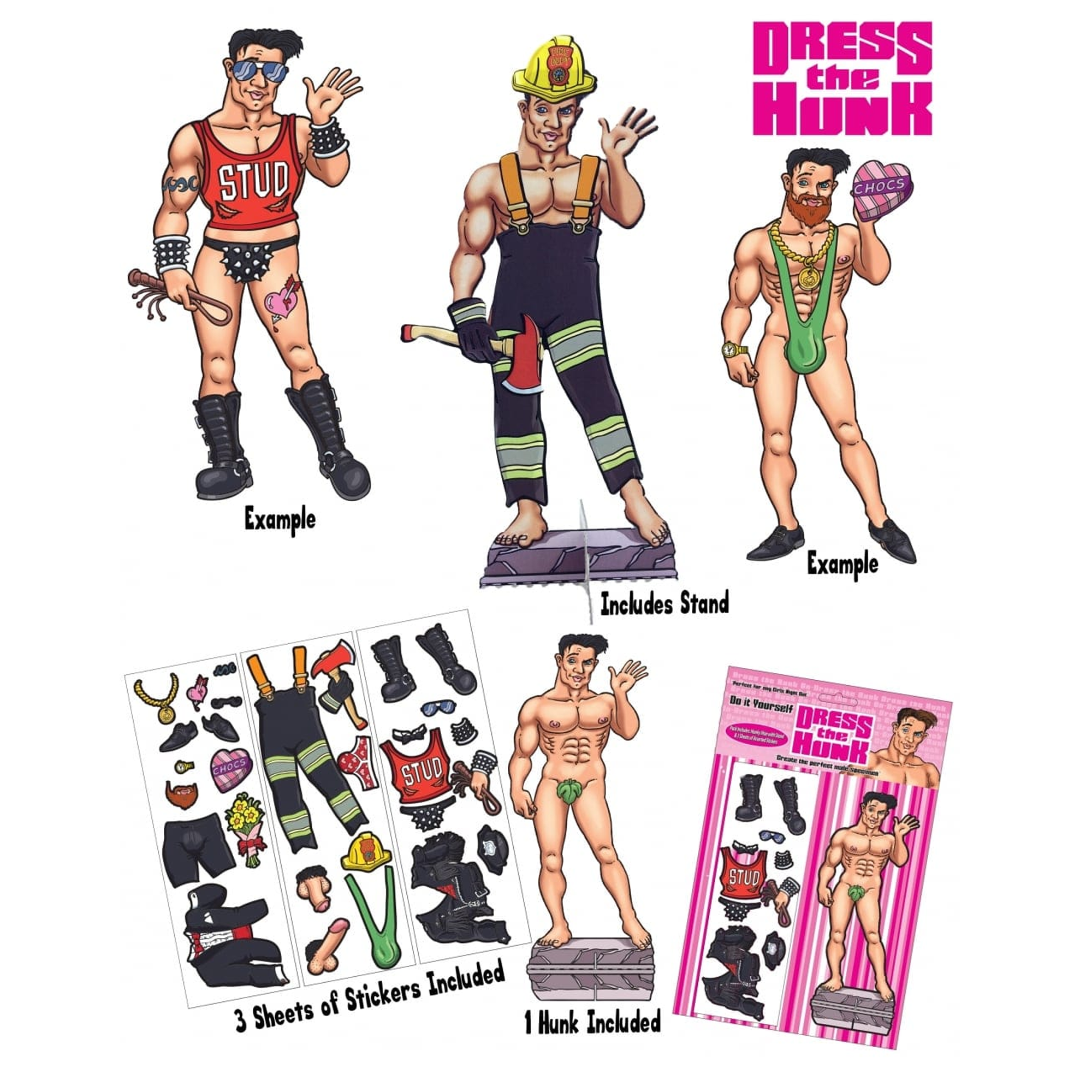 Dress The Hunk Hen Party Game