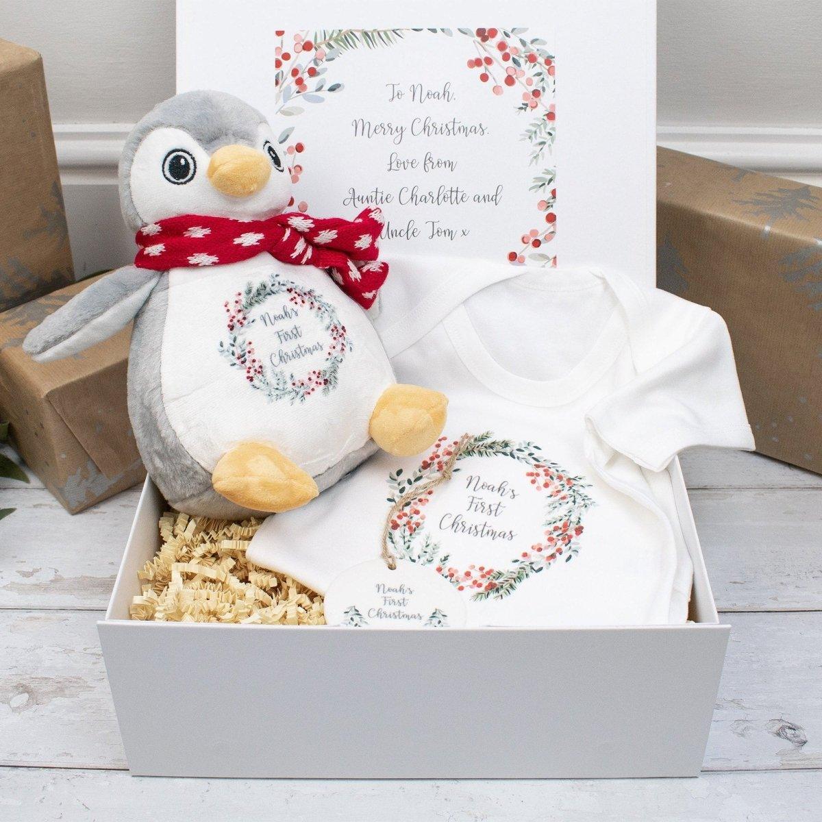 First Christmas Baby Gift Box Personalised - Amy Lucy