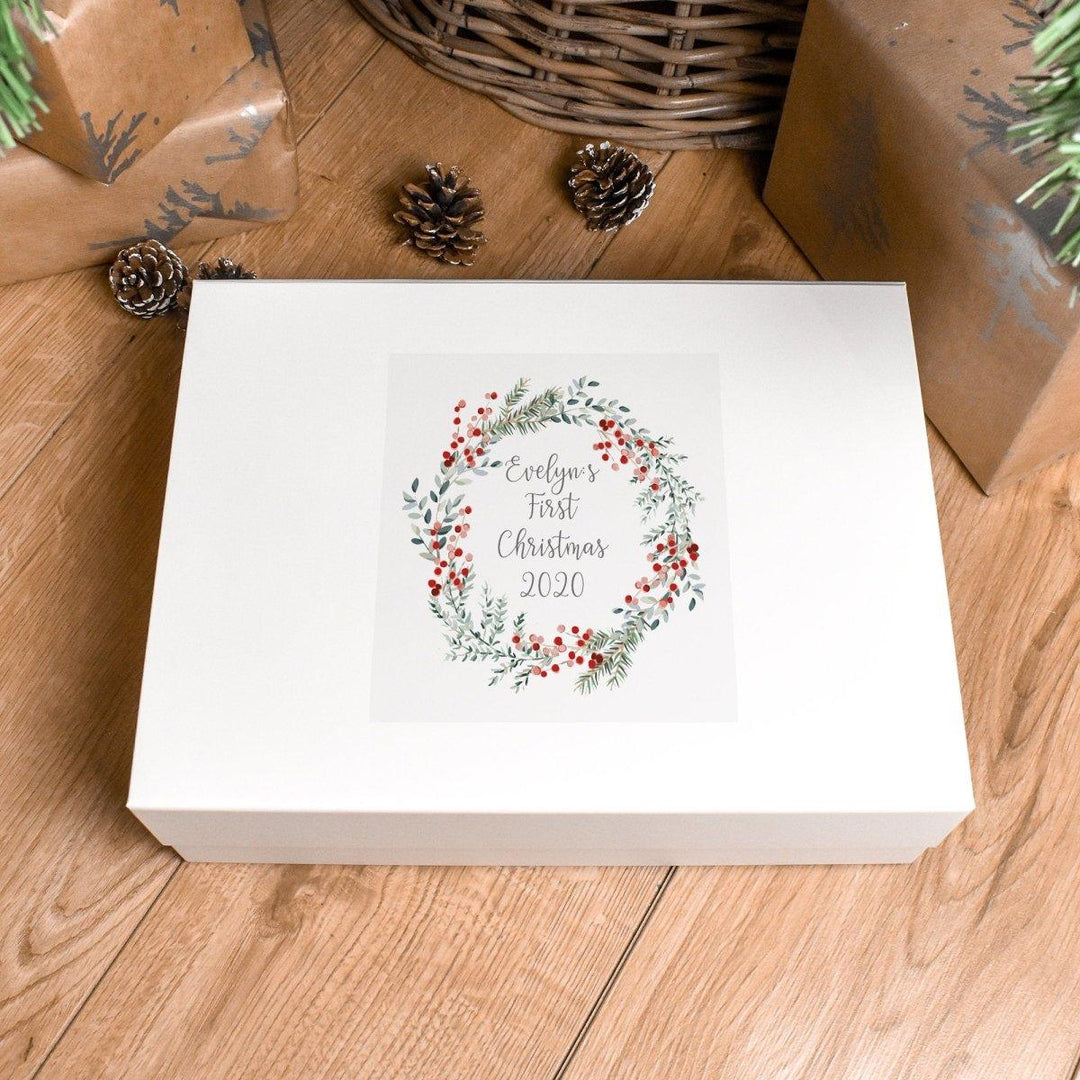 First Christmas Baby Gift Box Personalised - Amy Lucy