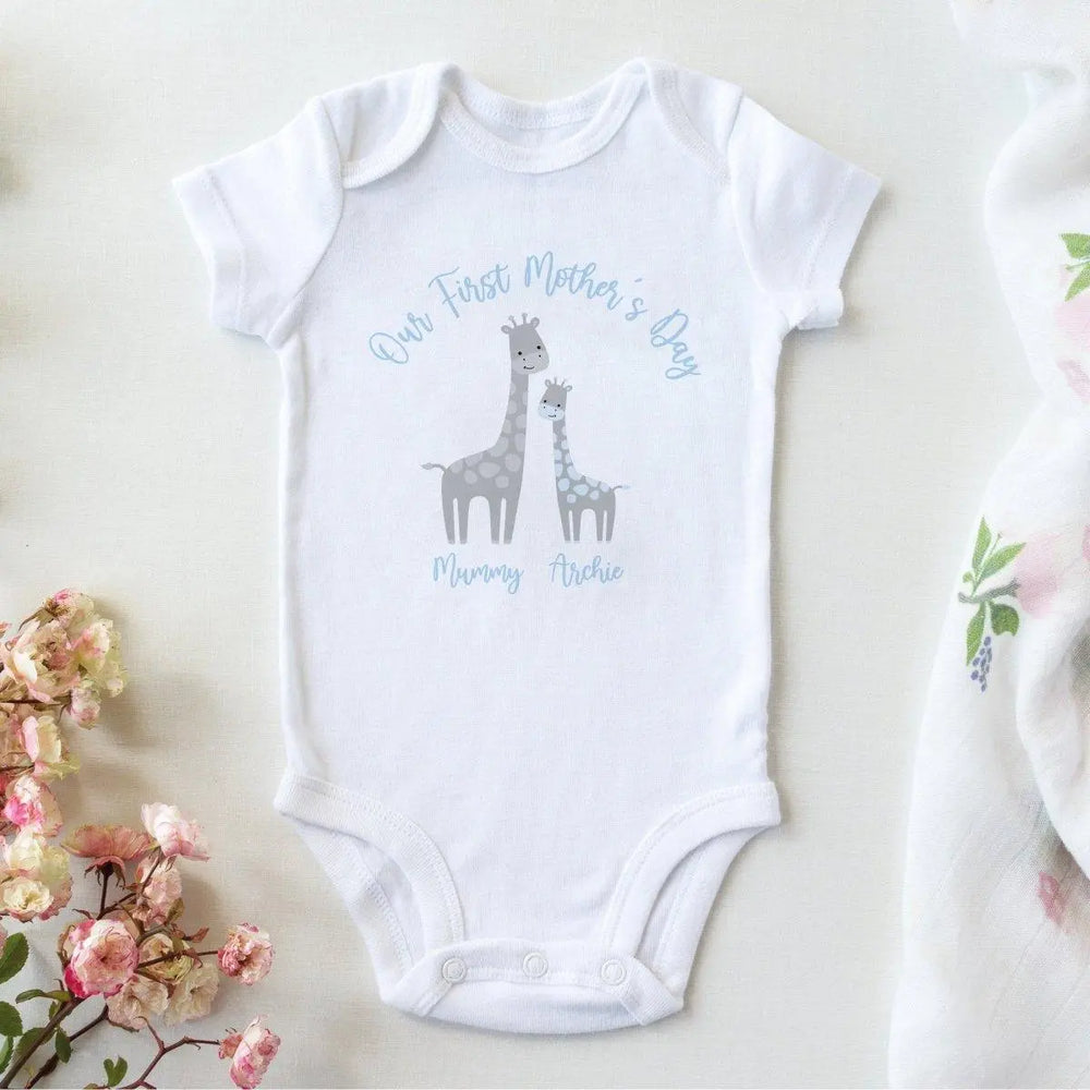 First Mother&#39;s Day Baby Vest, Mothers Day Baby Grow, My 1st Mothers Day, Mothers Day Bodysuit, First Mothers Day Gift, Mum Day Baby Outfit - Amy Lucy