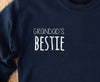 Grandad's Bestie Child's Sweater, Toddler Gift, Child and Grandad Gift, Childs Sweater, Toddler Jumper, Boys Beige Jumper, Boys Boho Jumper, - Amy Lucy