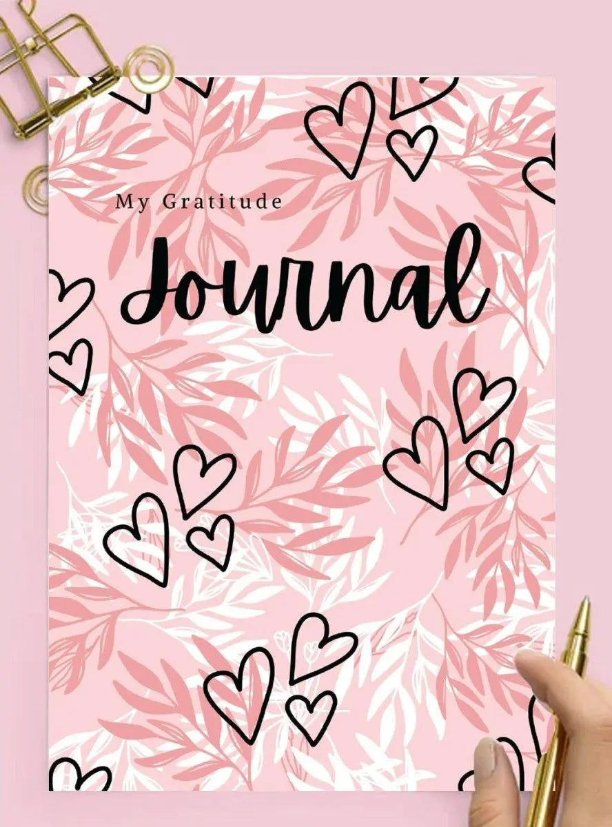 Gratitude Journal Printable, Downloadable Gratitude Journal, Self Love Planner, Organiser, Teen Self Love, Positive Mental Health Journal - Amy Lucy