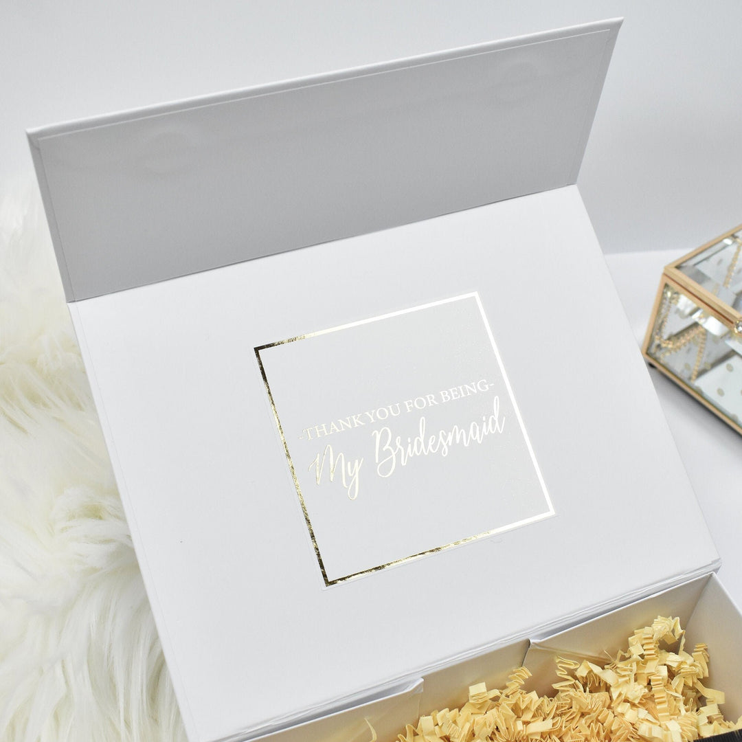 Personalised Gift Box, Empty Gift Box, Bridesmaid Proposal Gift, Thank You Bridesmaid Gift Box, Bridesmaid Gift Set, Wedding Thank You Gifts