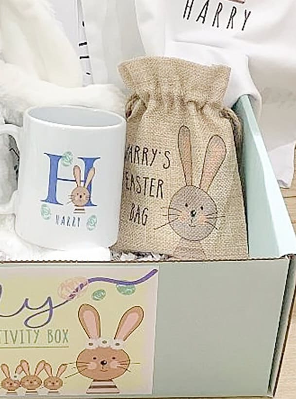 Personalised Easter Hamper, Easter Gift Box, Easter Gift Sets, Kids Easter Gifts, Kids Easter Activity Box, Easter Craft Box, Child Easter