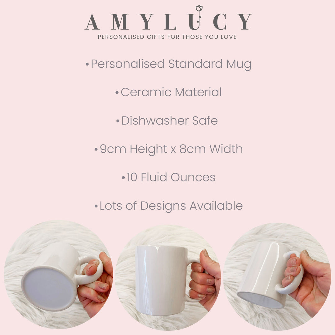 Personalised New Baby Announcement, New Nanny Mug, Grandma Mug, New Nanny Gift, Mother's Day Gift as Nanny, Mother's Day Mug, For Mum