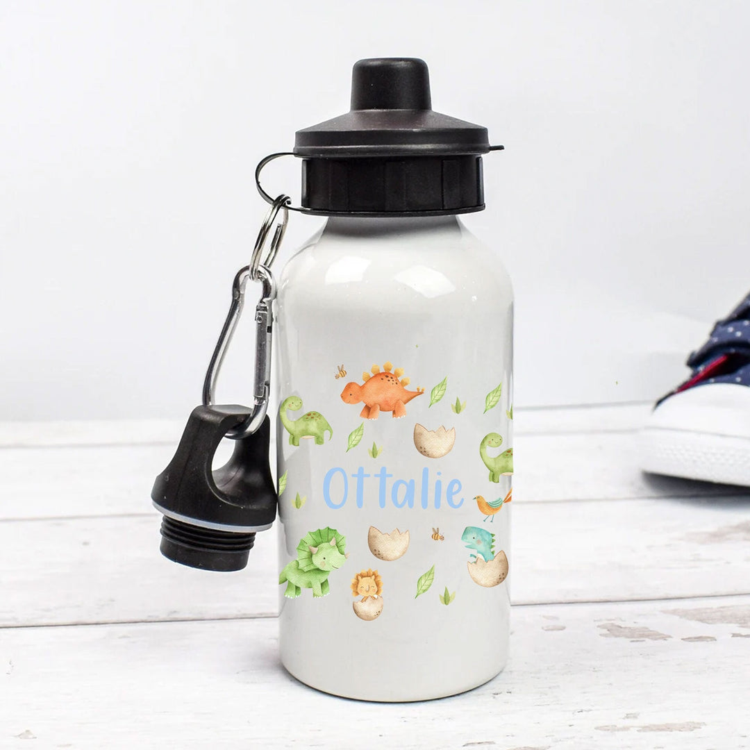 Personalised Dinosaur Water Bottle, Dinosaur School Bottle, Kids Dinosaur Drink Bottle, Boys School Flask, Kids Children Student Drinks Cup,