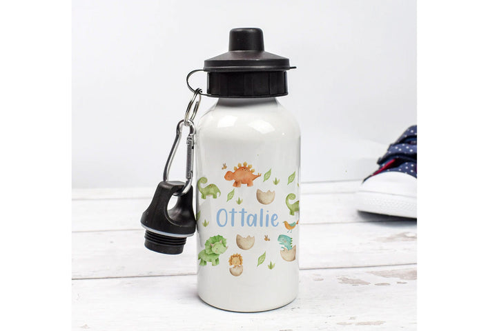 Personalised Dinosaur Water Bottle, Dinosaur School Bottle, Kids Dinosaur Drink Bottle, Boys School Flask, Kids Children Student Drinks Cup,