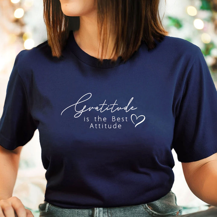 Gratitude is the Best Attitude Tshirt, Gratitude Tee, Gratitude T-shirt, Positivity T-shirt, Unisex, Fashion Trending T-shirt, Tops, Organic