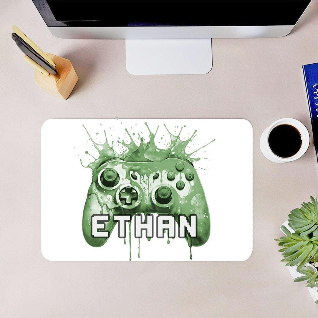 Personalised Gaming Mouse Mat, Gaming Mat, Gaming Mouse Mats, Boys Gifts, Gaming Gift, Computer Gamer Desk Decor, Desk Accessory