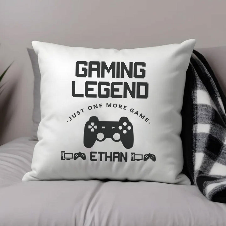 Personalised Gaming Cushion, Gaming Pillow, Gaming Bedroom Accessory, Boys Gifts, Gaming Gift, Computer Gamer , Teenager Gift, Computer Gift