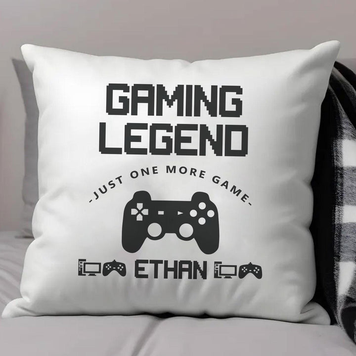 Personalised Gaming Cushion, Gaming Pillow, Gaming Bedroom Accessory, Boys Gifts, Gaming Gift, Computer Gamer , Teenager Gift, Computer Gift