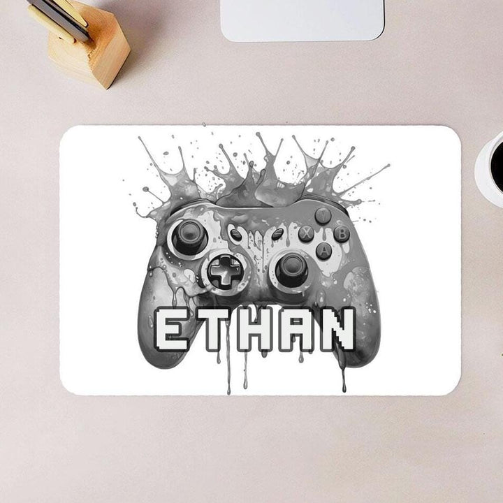 Personalised Gaming Mouse Mat, Gaming Mat, Gaming Mouse Mats, Boys Gifts, Gaming Gift, Computer Gamer Desk Decor, Desk Accessory