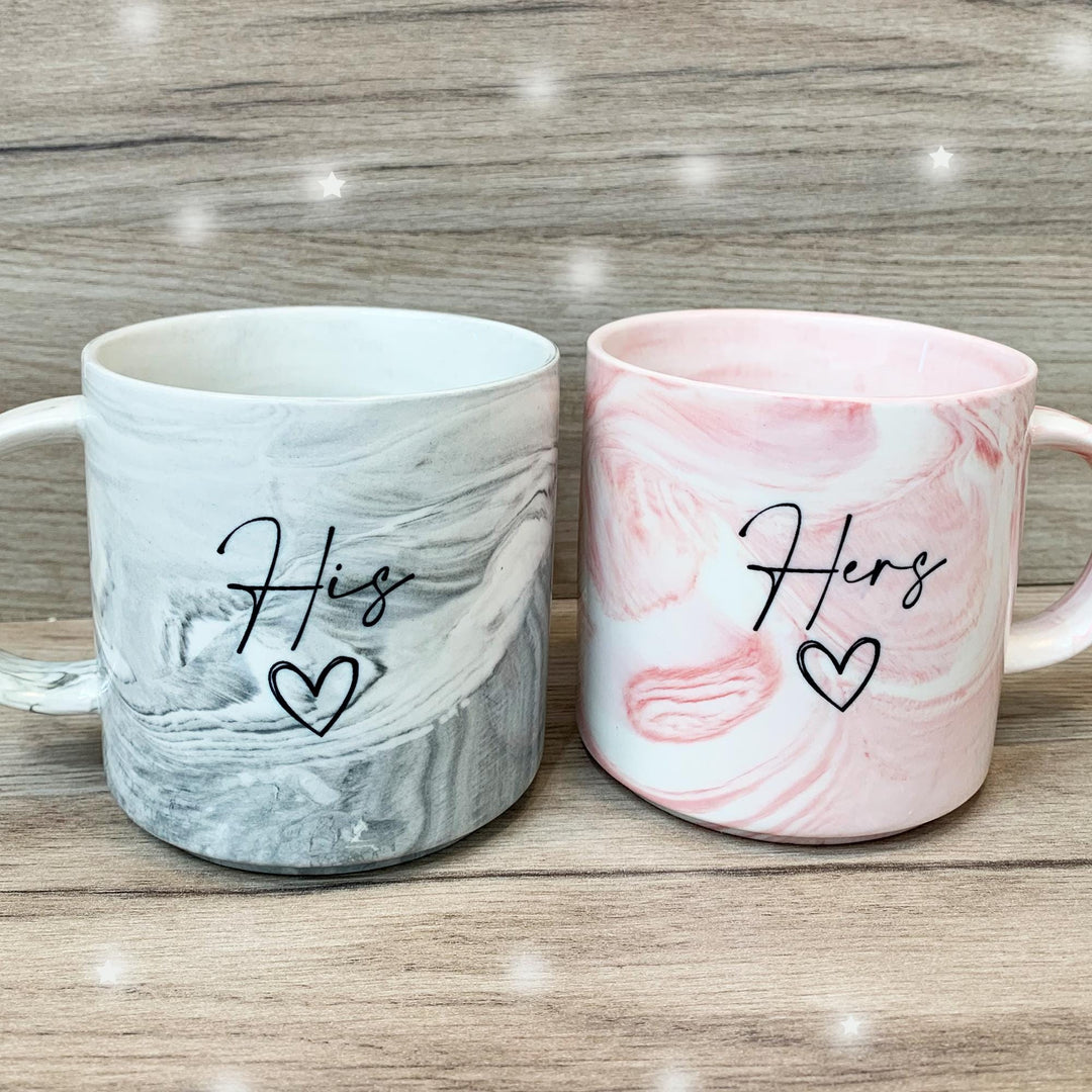 Personalised Mr and Mrs Mug, Matching Mr Mrs Mug, Wedding Gift, Couple Gift, His Hers Mug, Anniversary Gift, Custom Words Mug