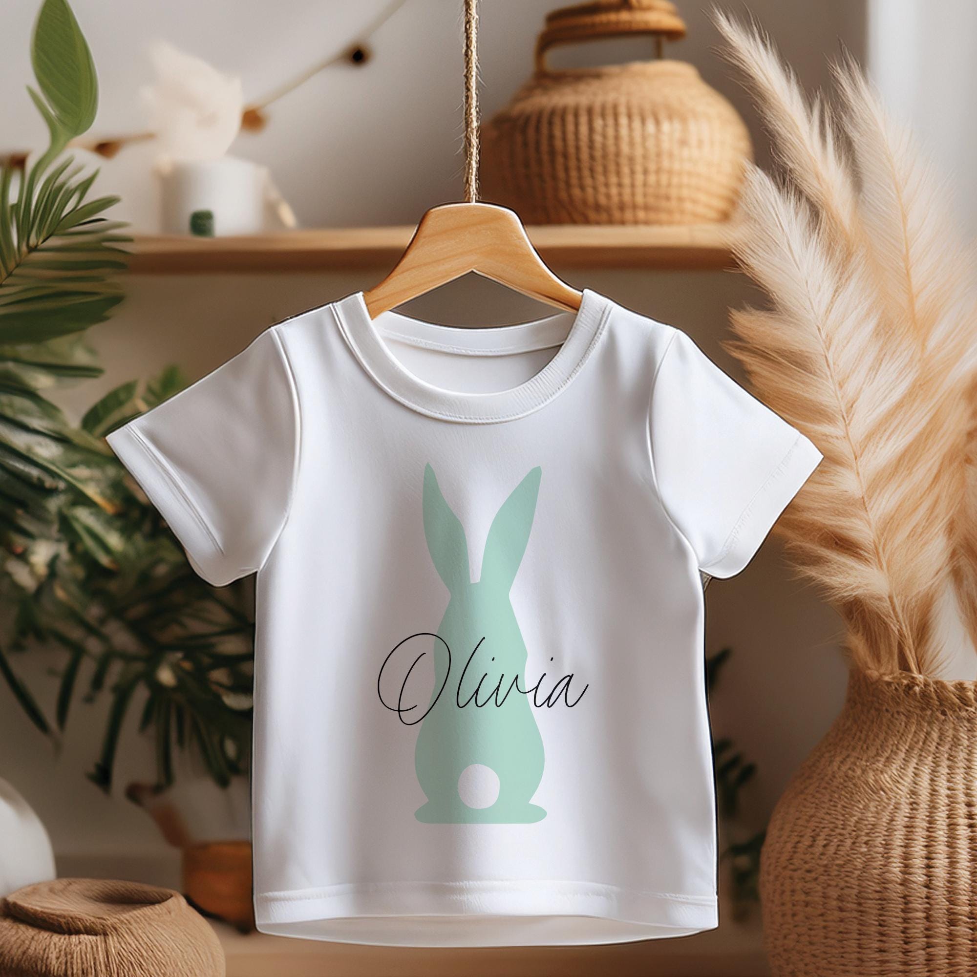 Personalised Kids Easter Sweatshirt, Children's Easter Day Outfit, Easter T-Shirt, Egg Hunt Top, Easter tshirts kids, Easter Bunny