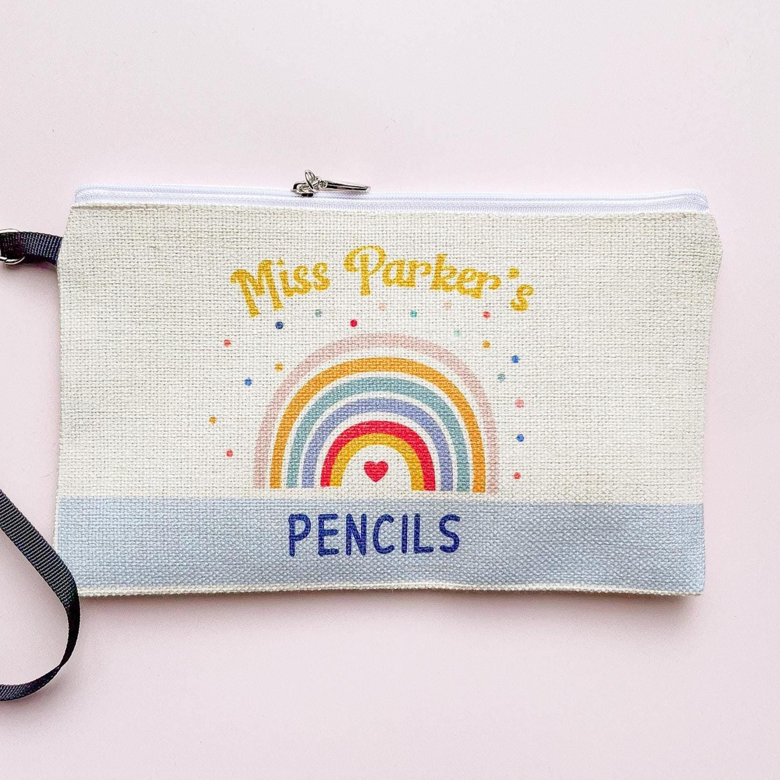 Personalised Teacher Pencil Case, Best Teacher Gift Pencil Case, Female Personalised Teacher Gifts, Personalised Pencil Case, Appreciation