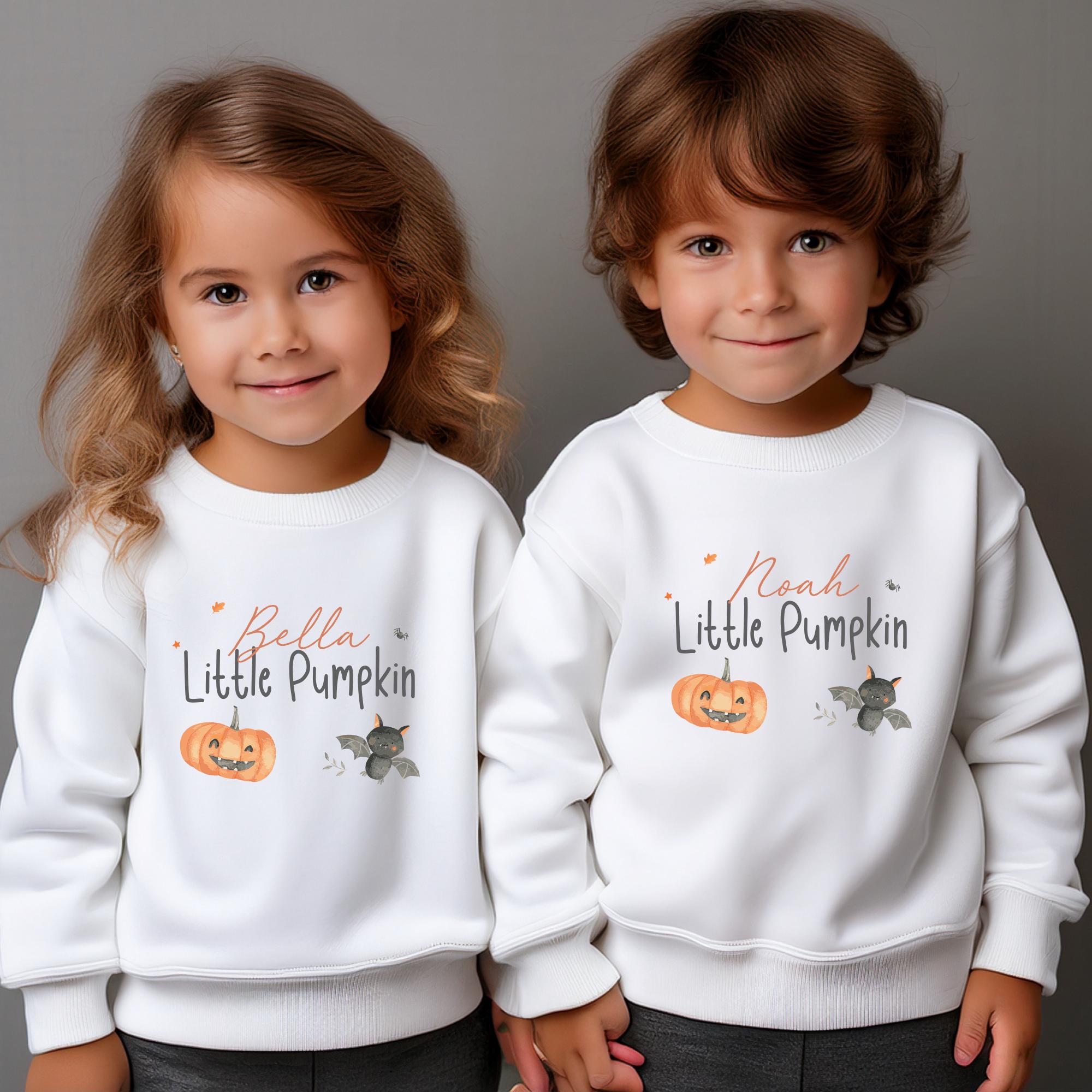 Personalised Kids Pumpkin Jumper, Child Halloween Pumpkin Jumper, Child Halloween Tops, Kids Halloween Outfit, Pumpkin Jumper, Top