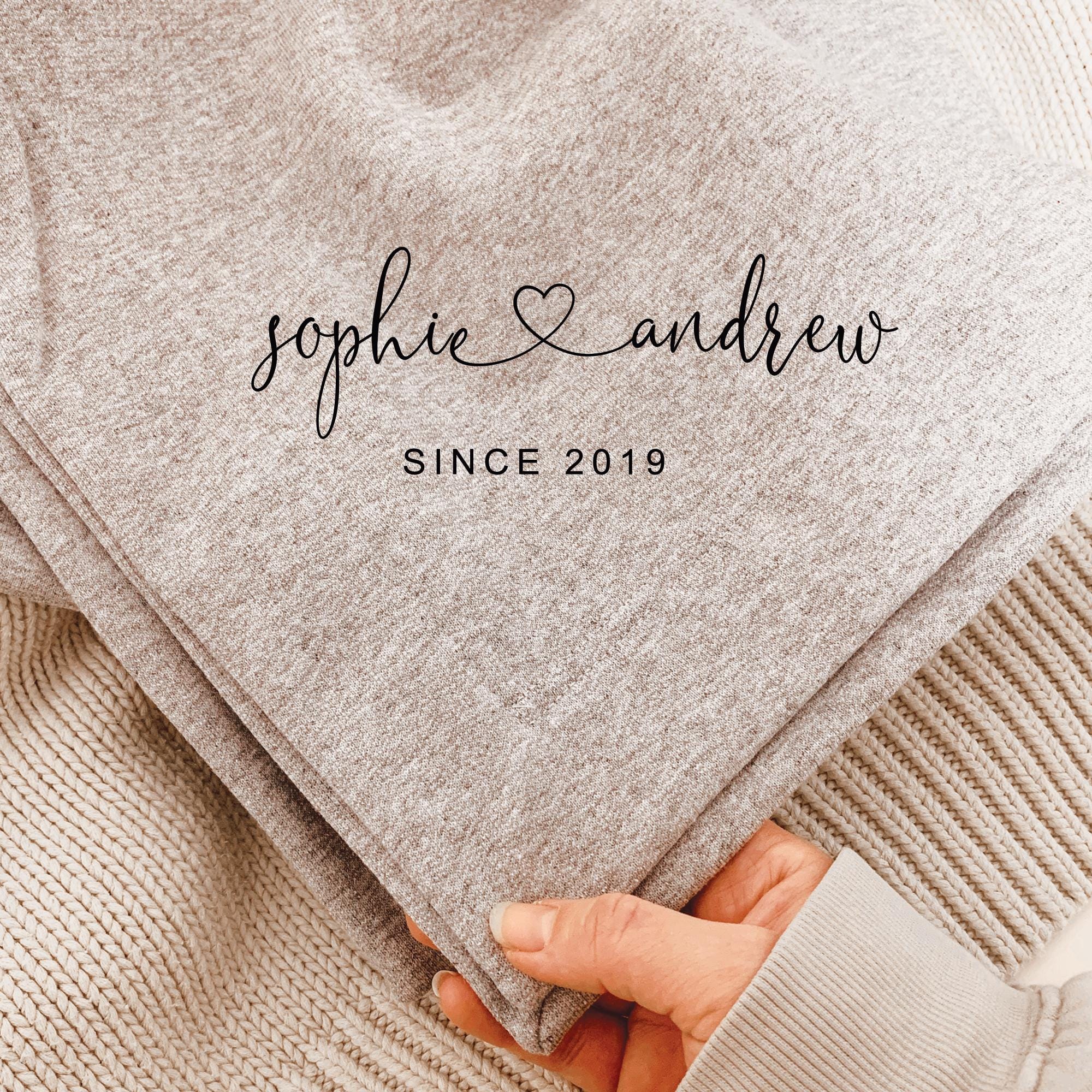 Personalised Couples Blanket