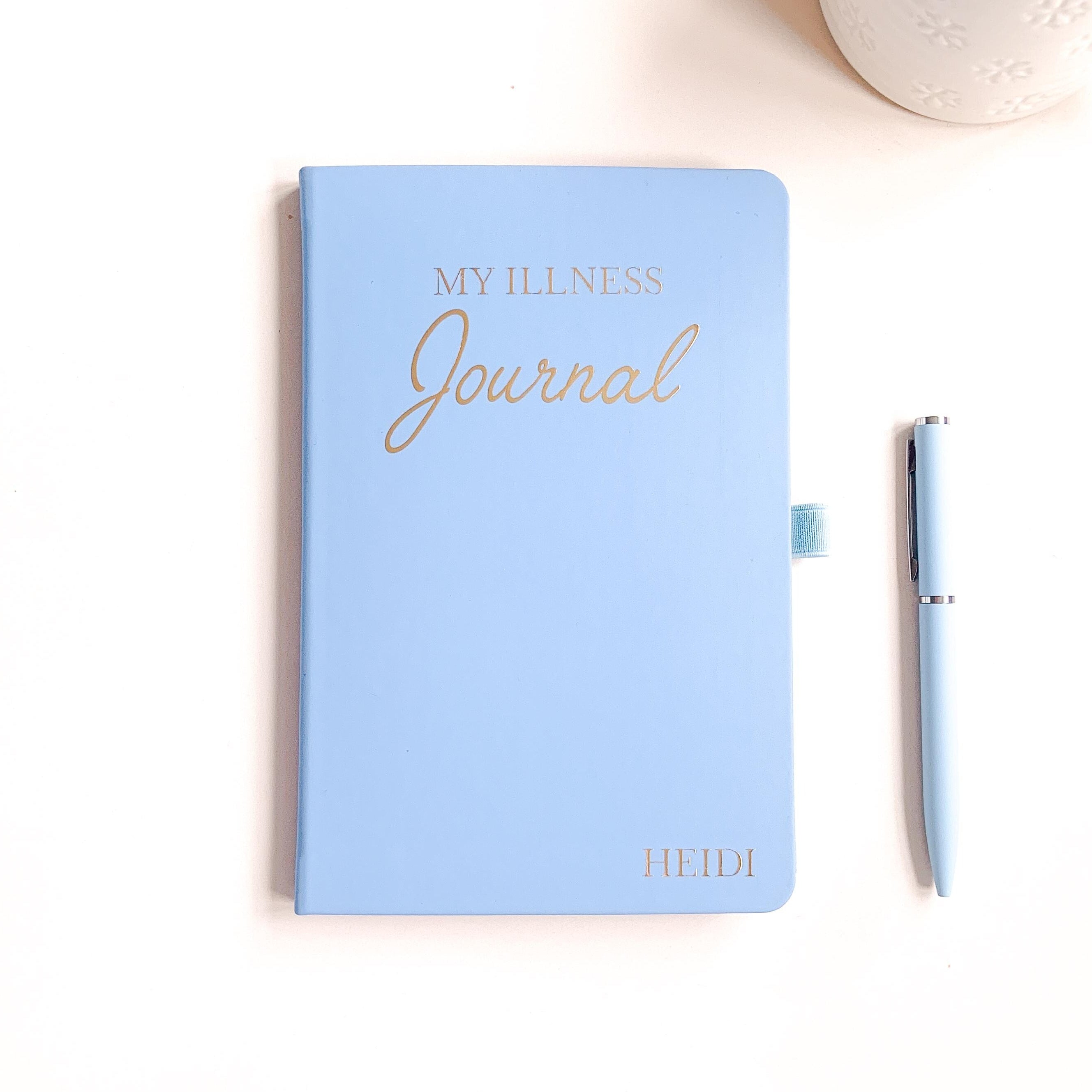 Personalised Illness Journal, Medical Planner, Medical Notebook, Health Diary, Wellness Journal and Notebook, Chronic illness Notebook, Help