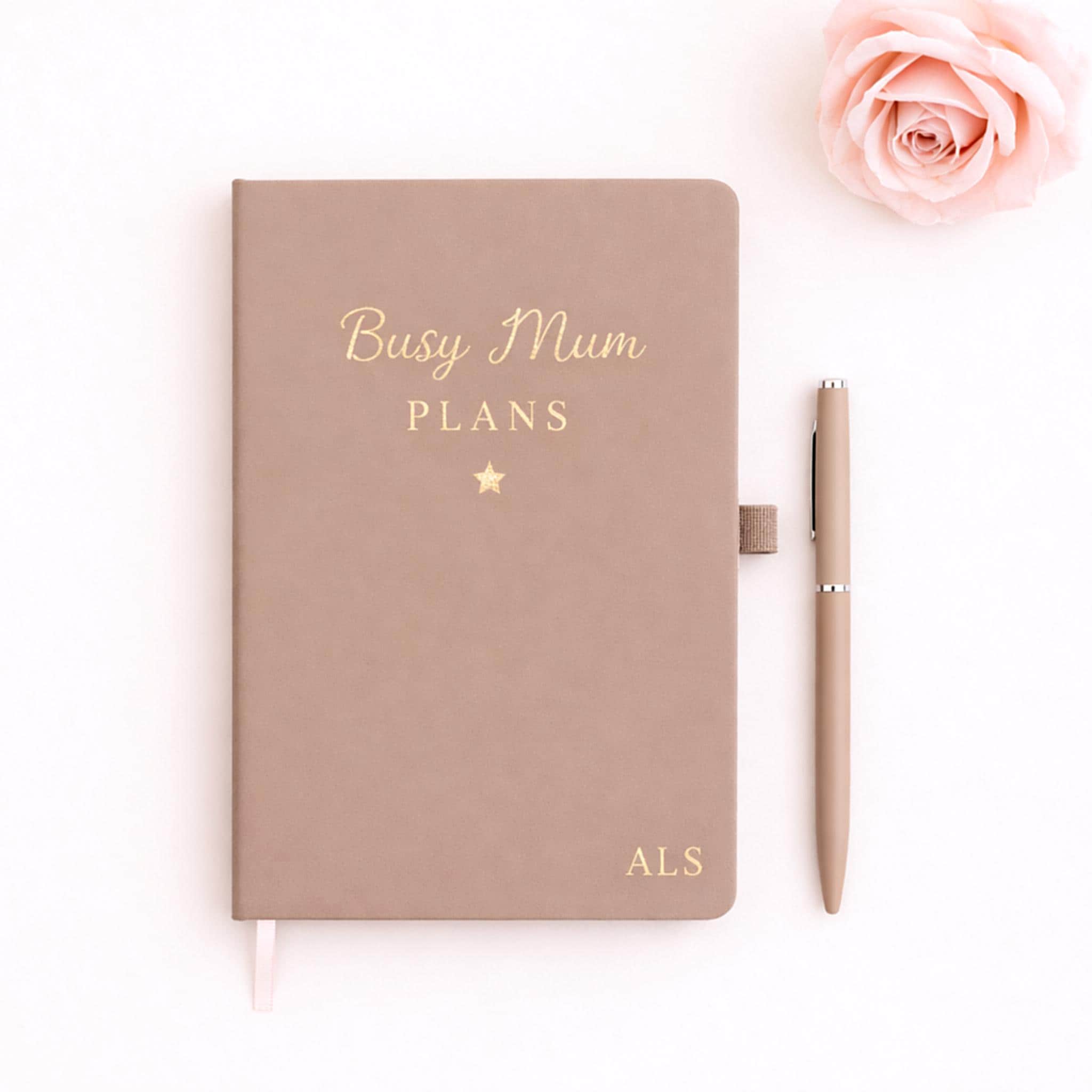 Personalised Busy Mum Planner, Mum Notebook, Mum Planning Notebook, Mum Gift, Busy Mum Gift, Nanny Gift, Lined , Mother's Day, Custom