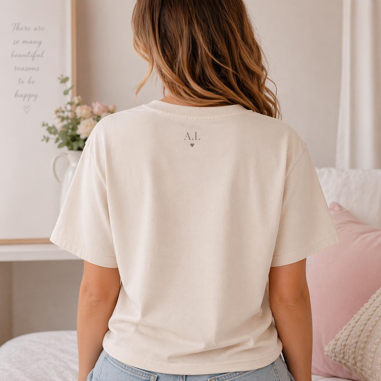 Personalised Flower Market Society T Shirt | Floral Graphic Tee | Botanical Flower Shirt | Cottagecore Top | Wildflower Gift For Her