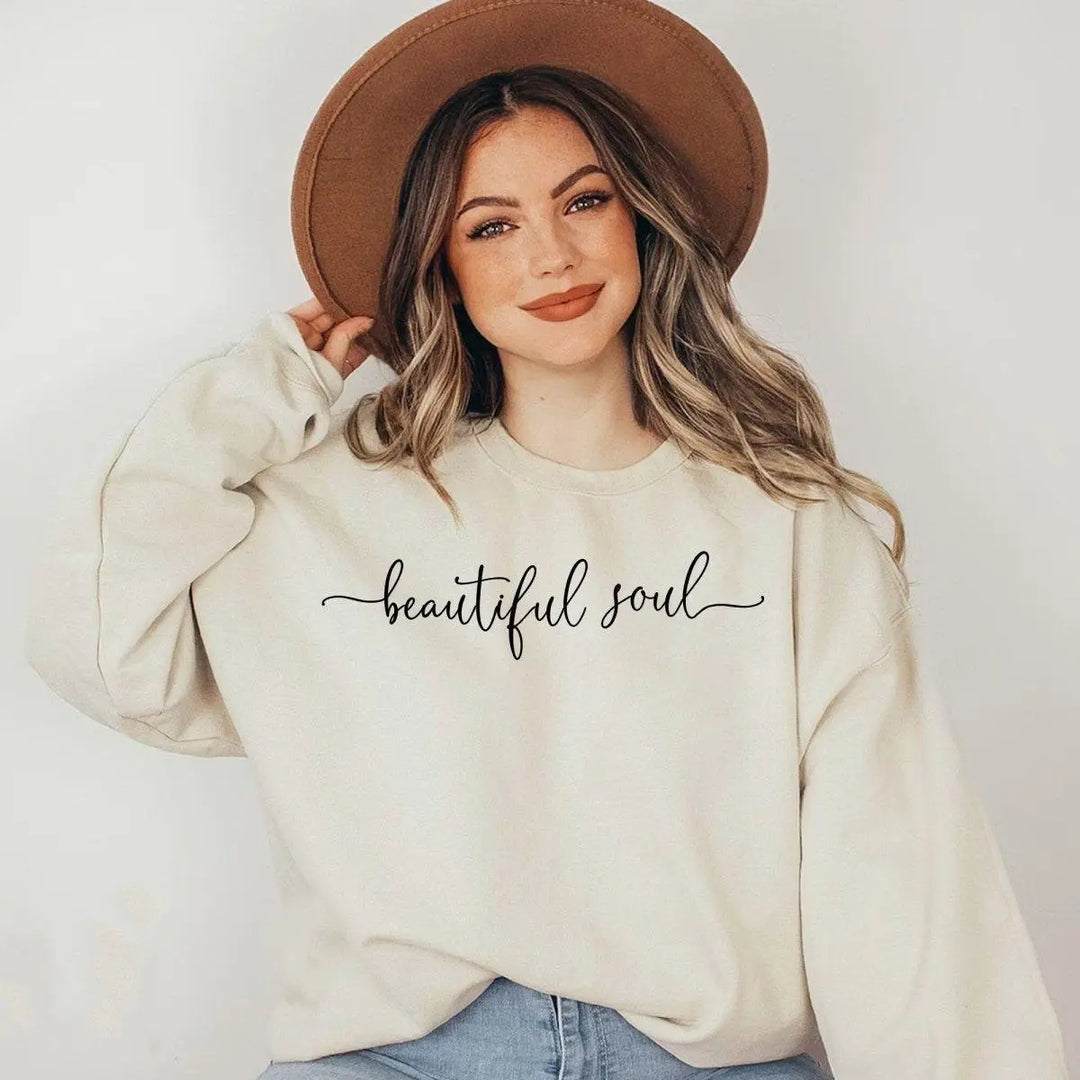 Jumper - Beautiful Soul Slogan - Amy Lucy