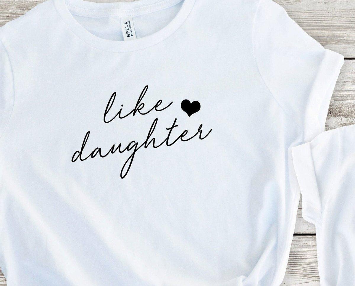 Like Mother and Like Daughter T-shirts, Mum and Daughter Matching, Mama Mini Gifts, Mother's Day Outfit, Mother Daughter Matching T-shirts - Amy Lucy